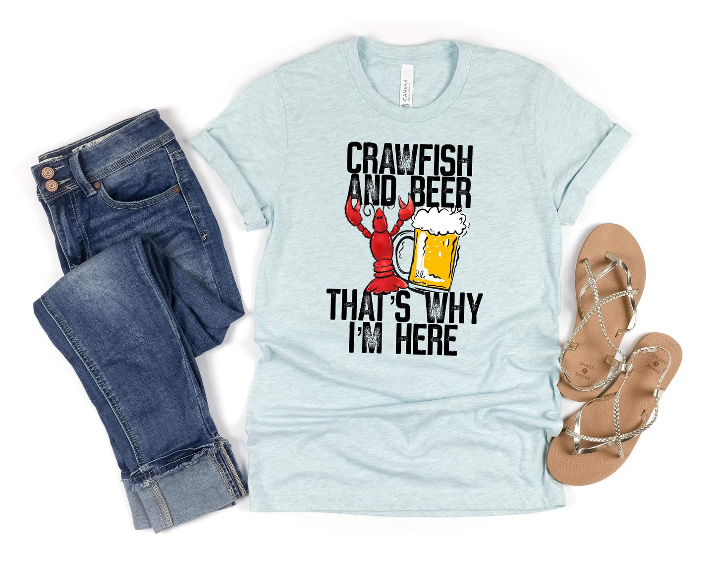 CRAWFISH & BEER - DTF TRANSFER