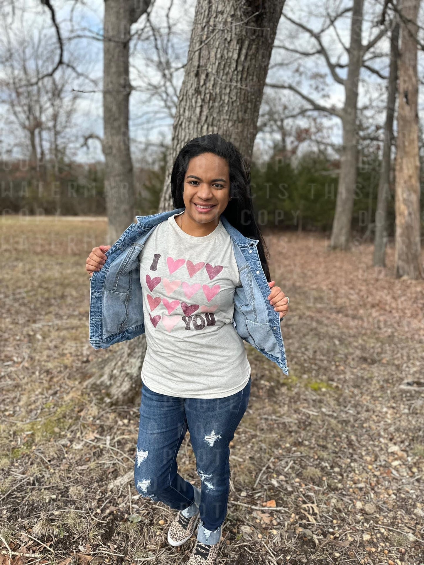 I HEART YOU - DTF TRANSFER