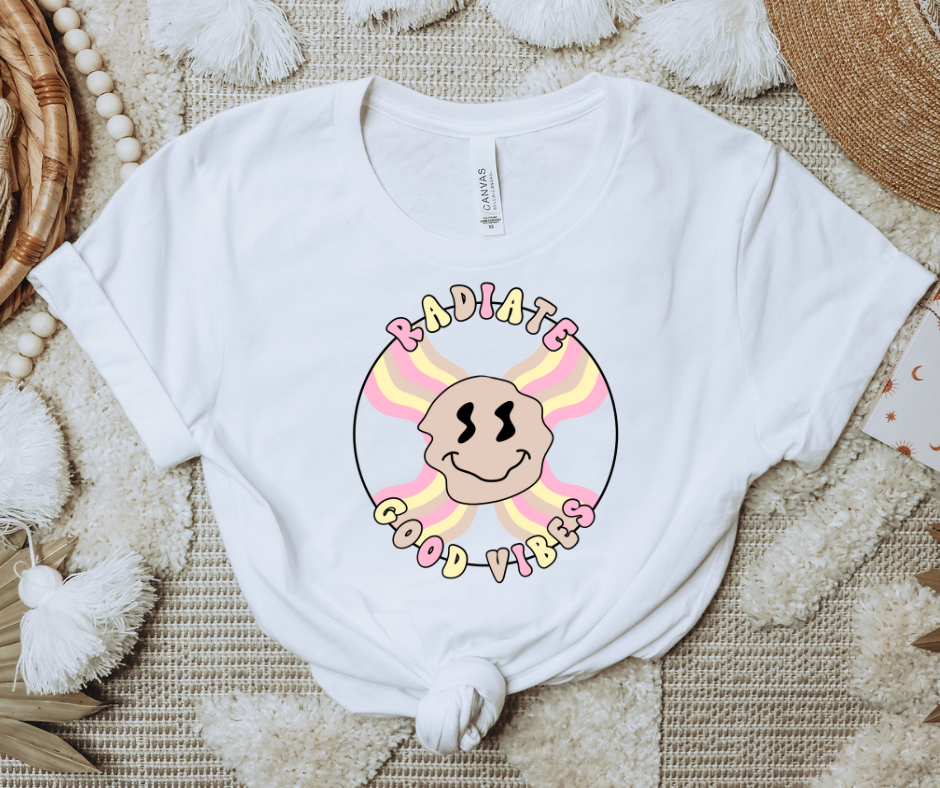RADIATE GOOD VIBES - DTF TRANSFER