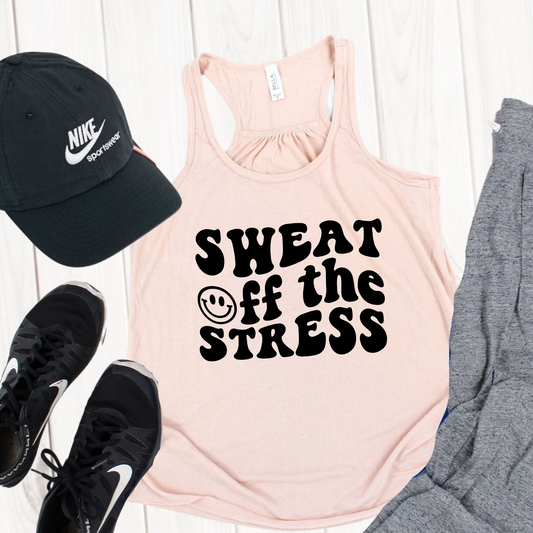 SWEAT OFF THE STRESS - DTF TRANSFER