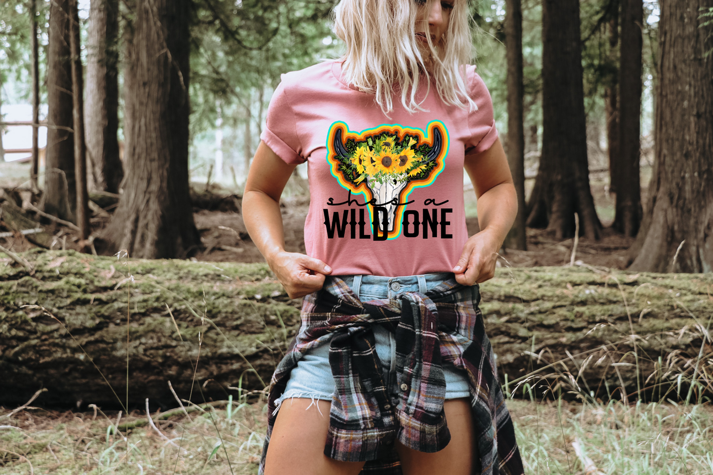 SHE'S A WILD ONE - DTF TRANSFER