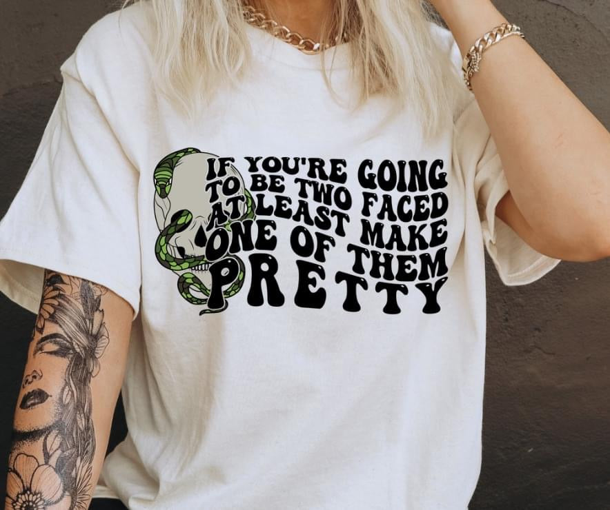 TWO FACED - *OLLIE & CO. EXCLUSIVE * - DTF TRANSFER