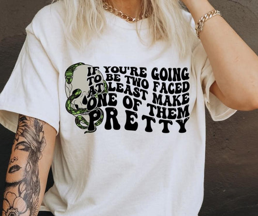 TWO FACED - *OLLIE & CO. EXCLUSIVE * - DTF TRANSFER