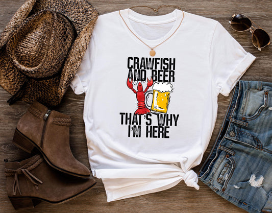 CRAWFISH & BEER - DTF TRANSFER