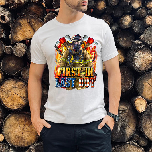 FIRST IN LAST OUT - FIREFIGHTER - DTF TRANSFER