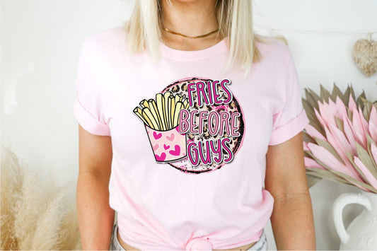 FRIES BEFORE GUYS - DTF TRANSFER
