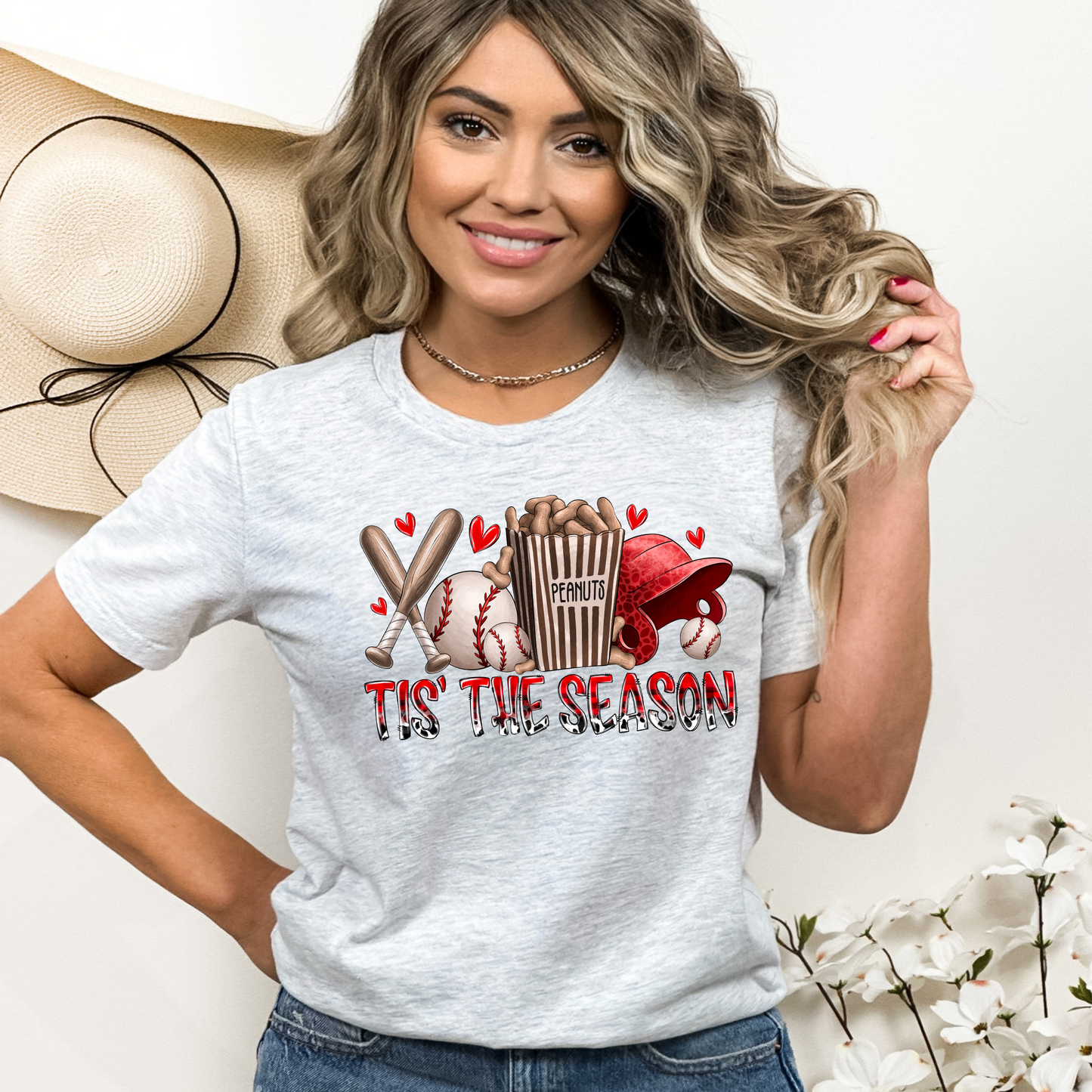 TIS THE SEASON BASEBALL - DTF TRANSFER