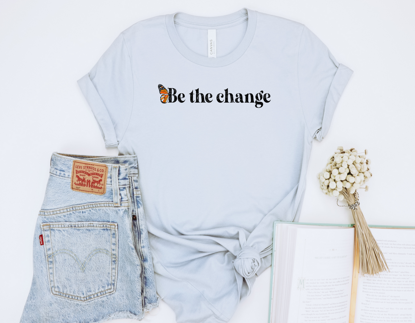 BE THE CHANGE - DTF TRANSFER