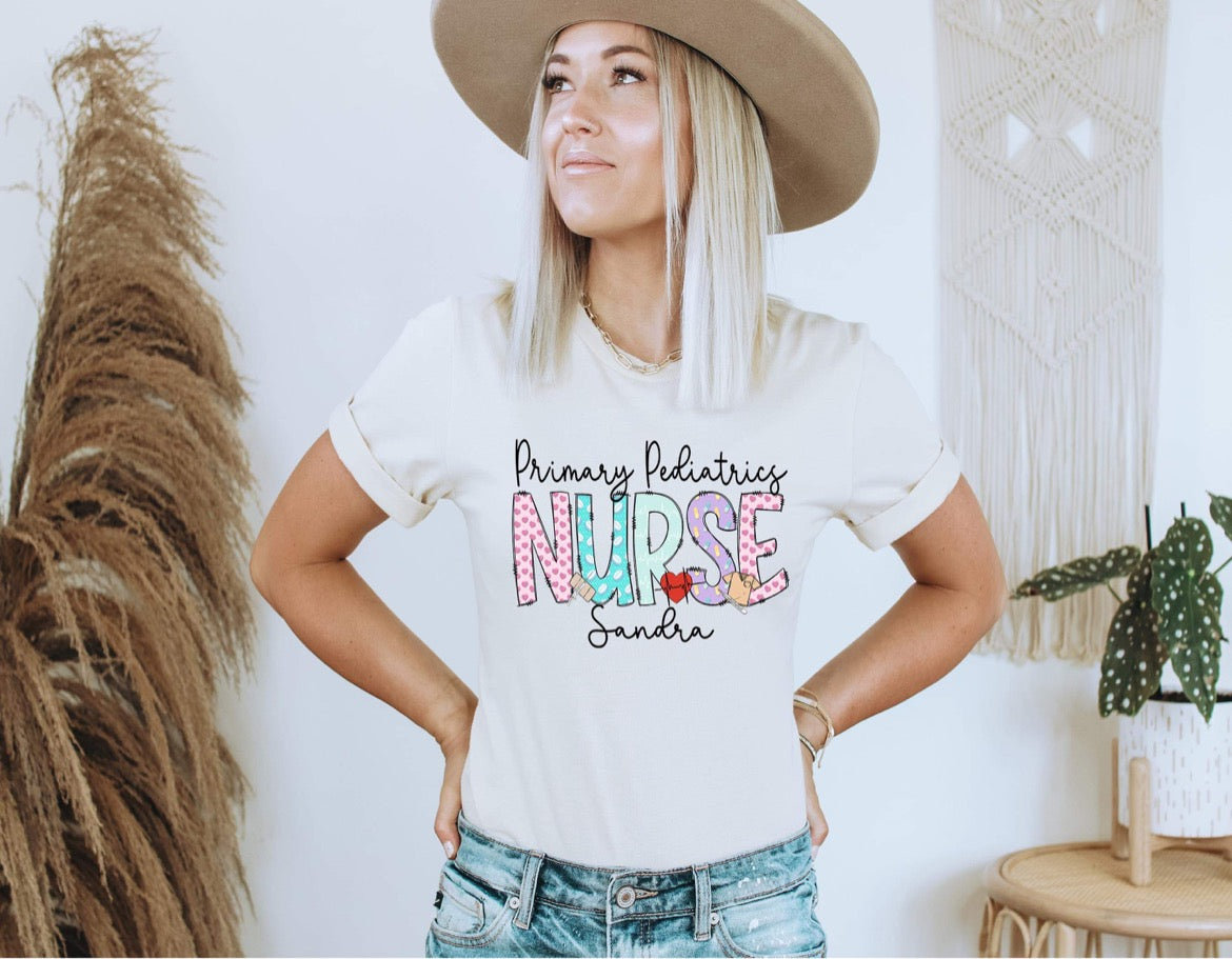 NURSE W/ NAMES - CUSTOM TRANSFER