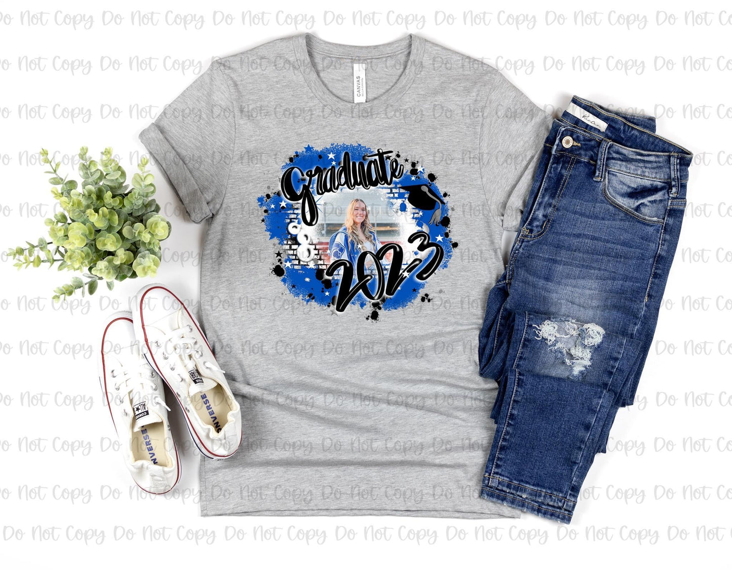 GRADUATE YEAR W/ PHOTO - CUSTOM TRANSFER