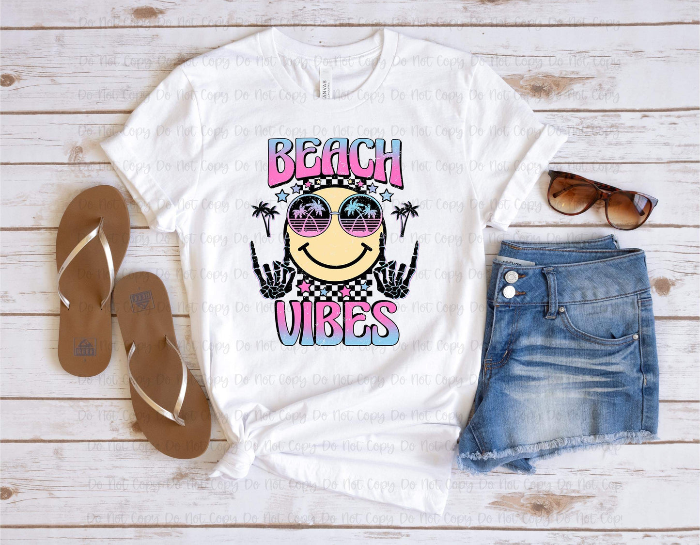 BEACH VIBES - DTF TRANSFER