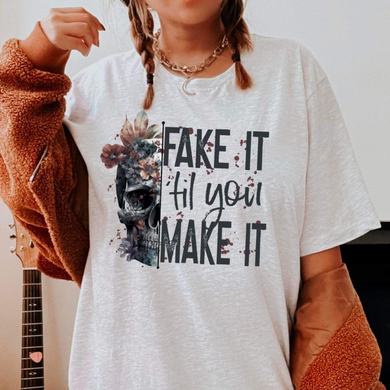 FAKE IT TIL YOU MAKE IT - DTF TRANSFER