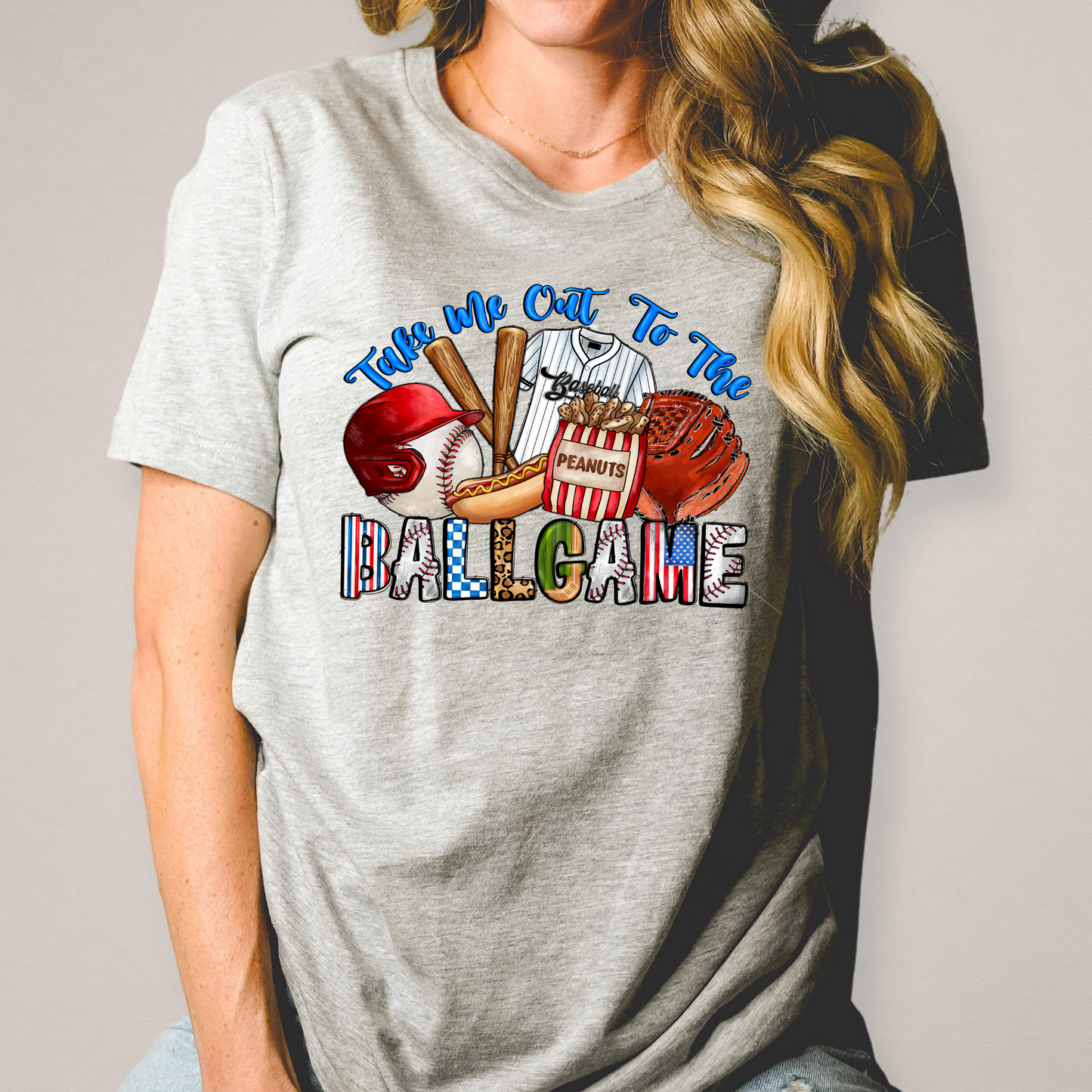 TAKE ME OUT TO THE BALLGAME - DTF TRANSFER