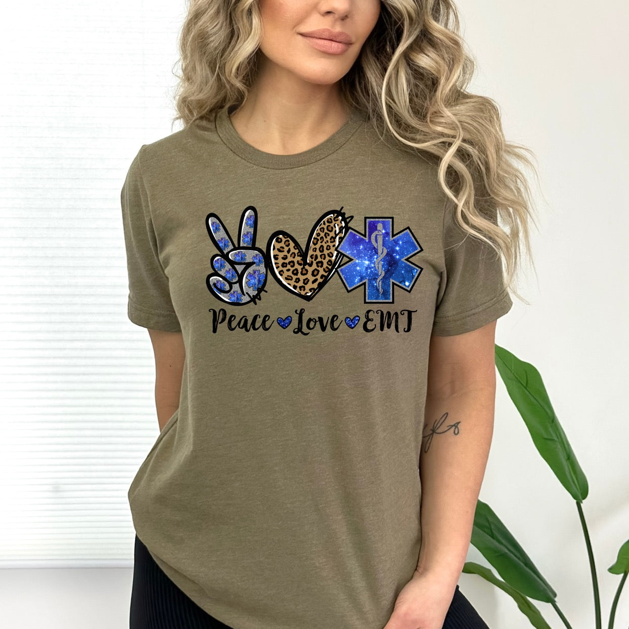 PEACE LOVE EMT - DTF TRANSFER