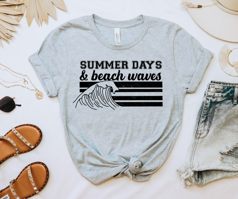SUMMER DAYS & BEACH WAVES - DTF TRANSFER
