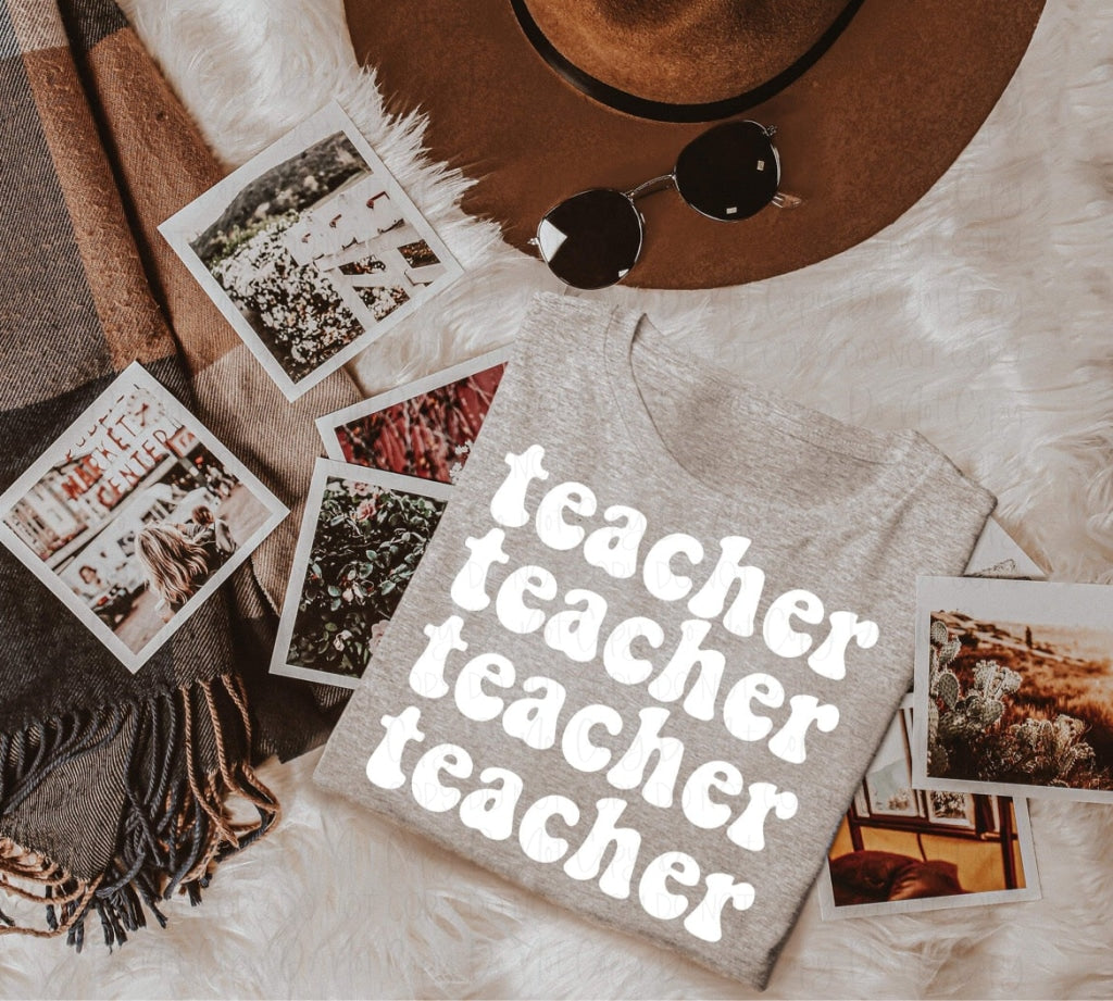 Teacher (White) *ollie & Co Exclusive*