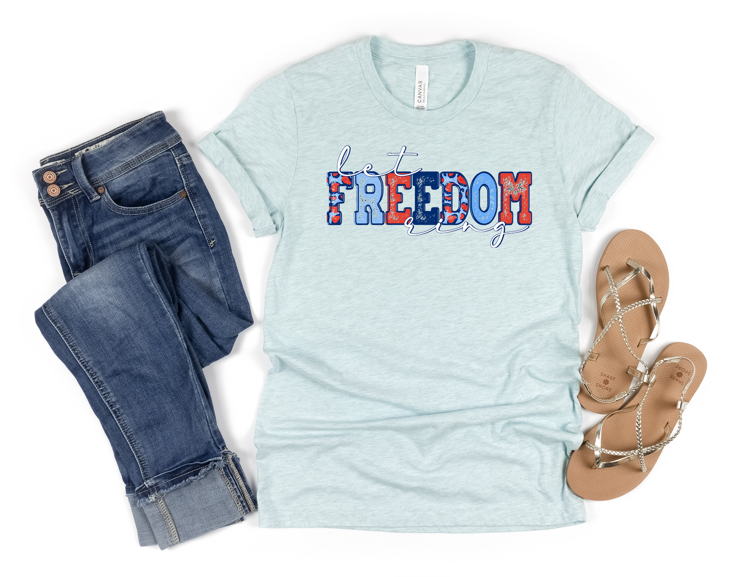 LET FREEDOM RING - DTF TRANSFER