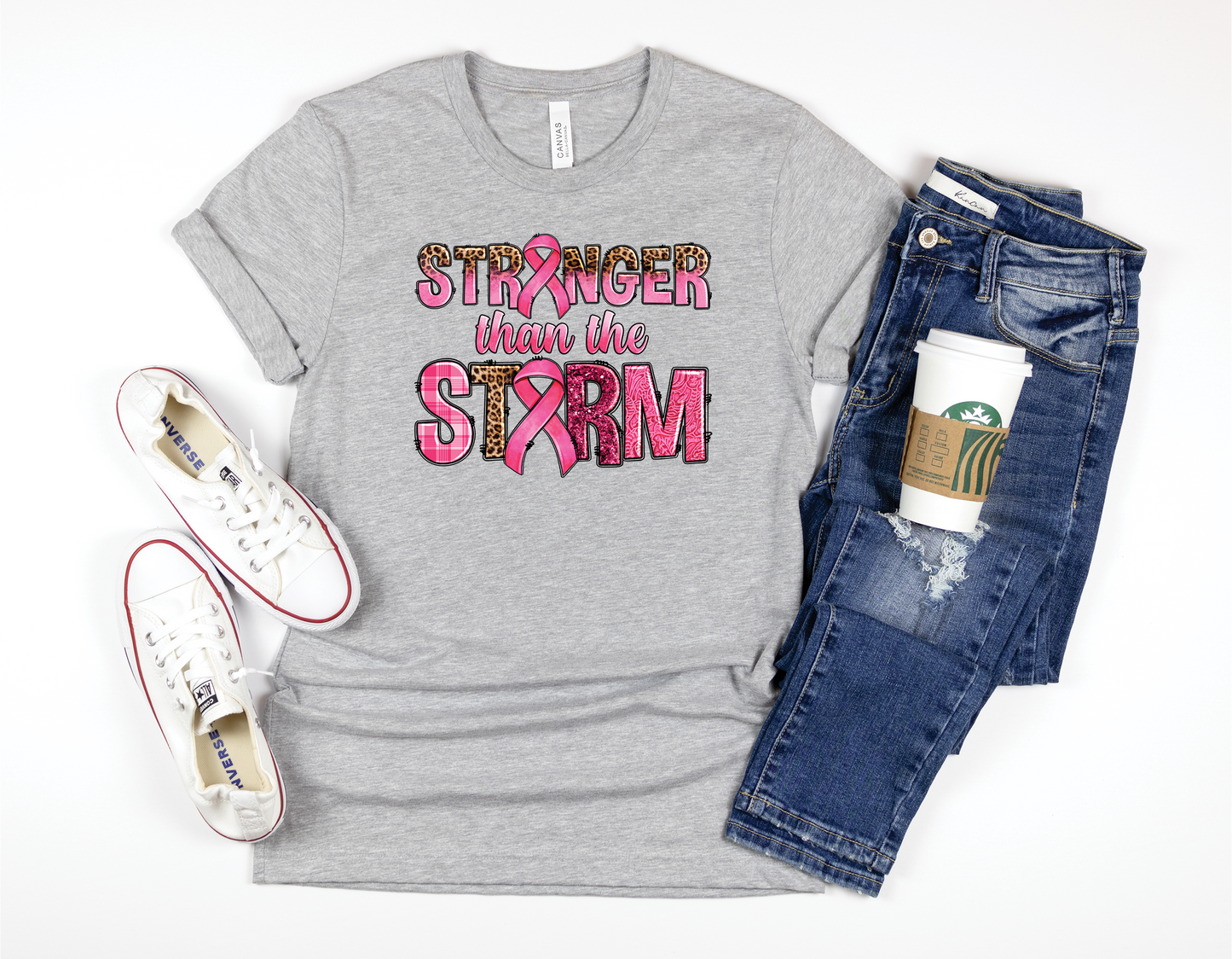 STRONGER THAN THE STORM - DTF TRANSFER