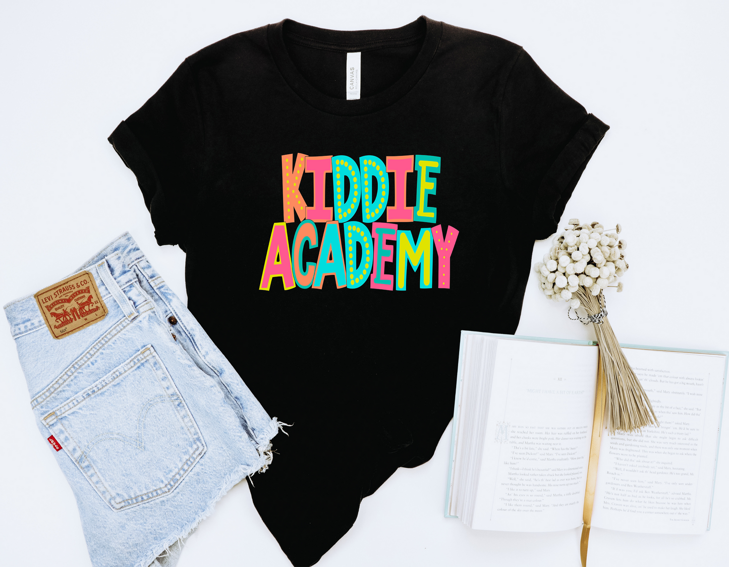 NEON COLORFUL NAMES - CUSTOM TRANSFER