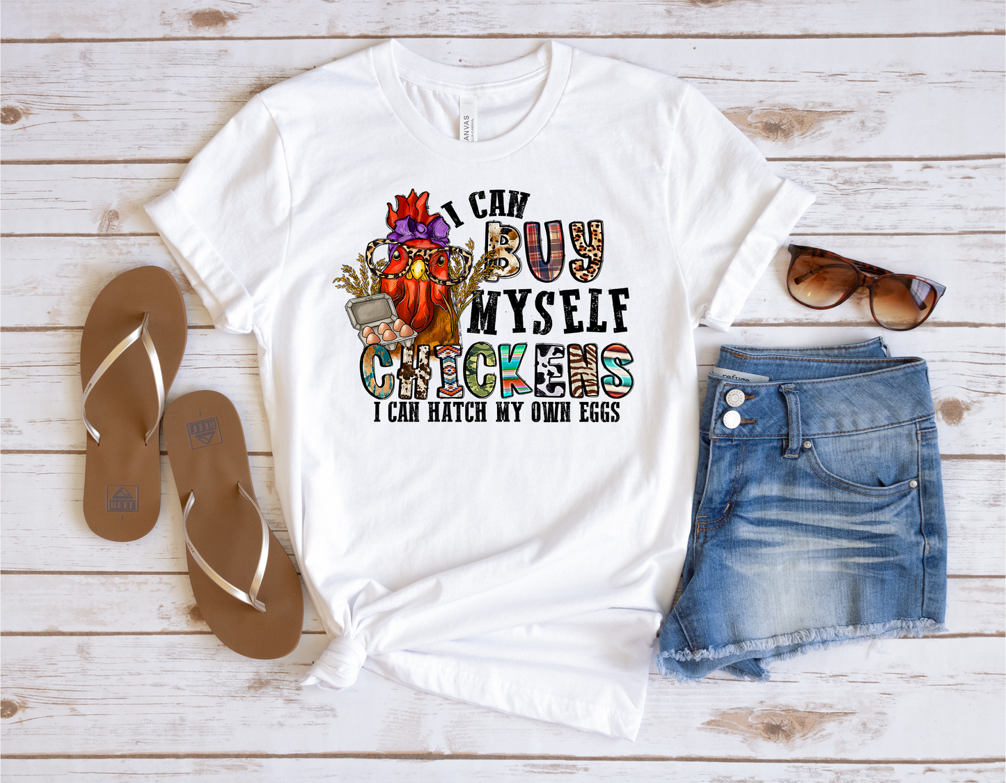 I CAN BUY MYSELF CHICKENS - DTF TRANSFER