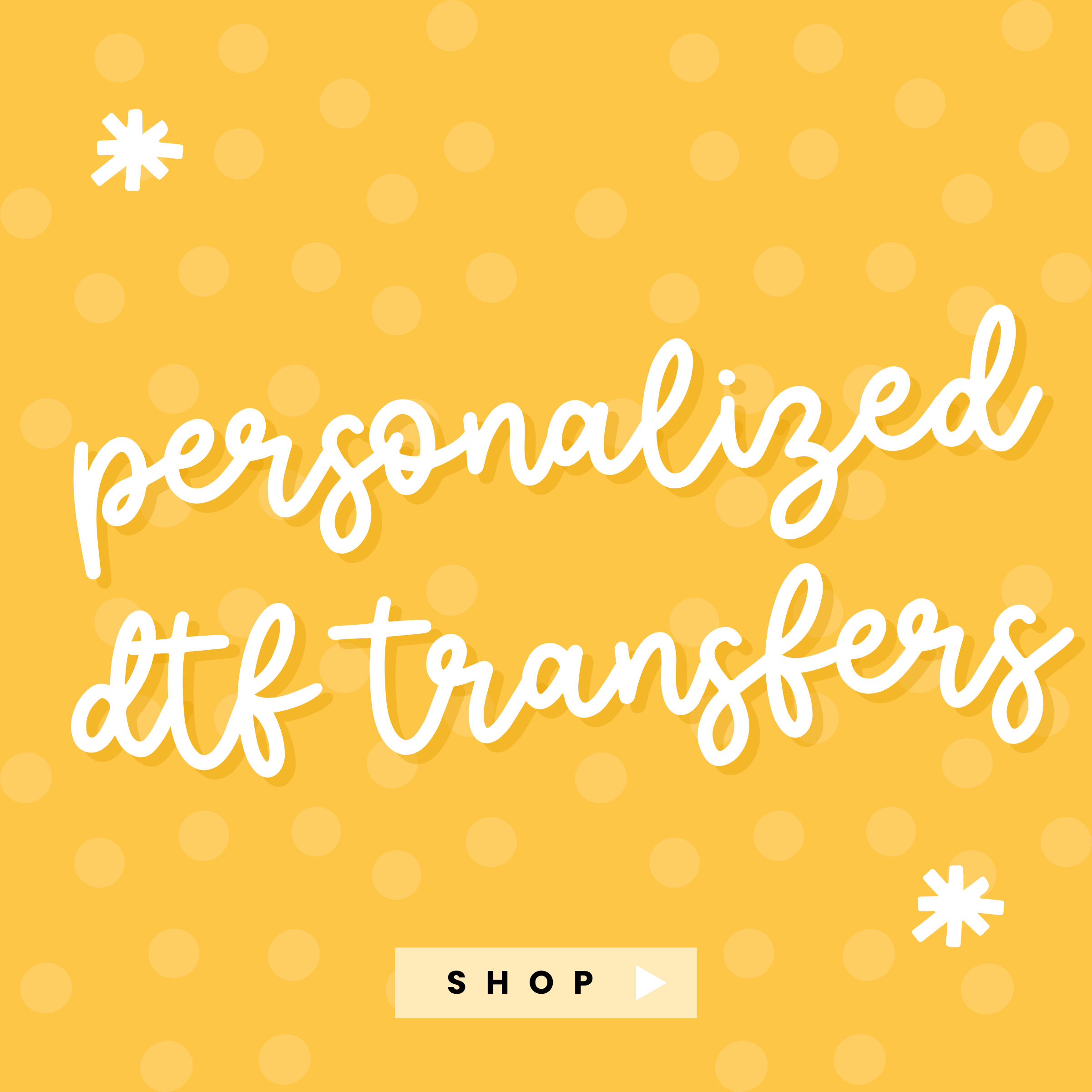 PERSONALIZED CUSTOMS - CUSTOM TRANSFER – shopollieandco