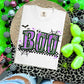 Boo Faux Embroidery