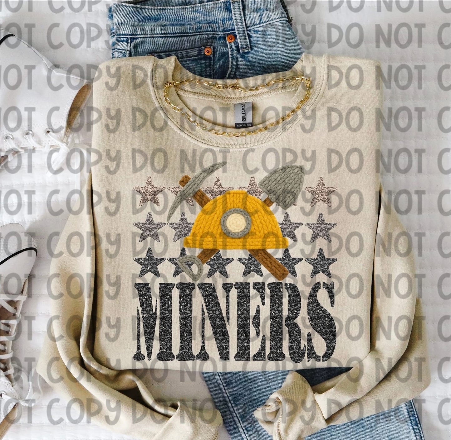 FAUX YARN MASCOTS - DTF TRANSFER