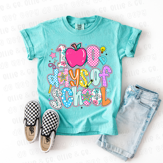 100 DAYS RETRO - DTF TRANSFER