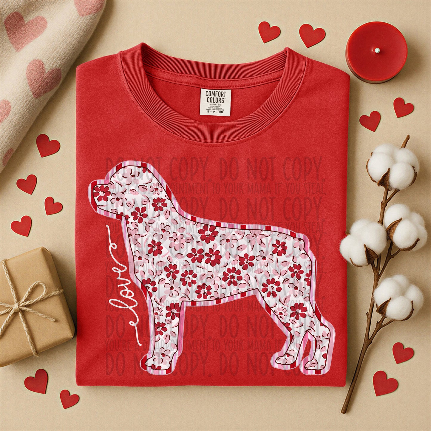 VALENTINE'S DOGS - DTF TRANSFER