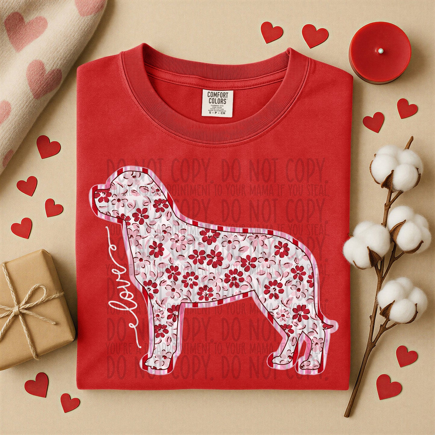 VALENTINE'S DOGS - DTF TRANSFER