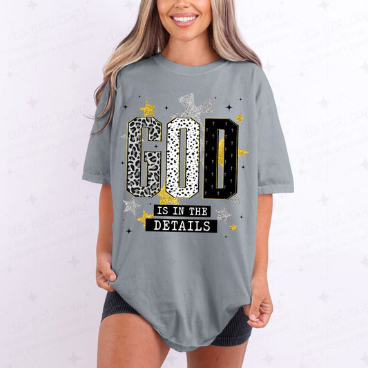 GOD IS IN THE DETAILS - COMPLETED TEE