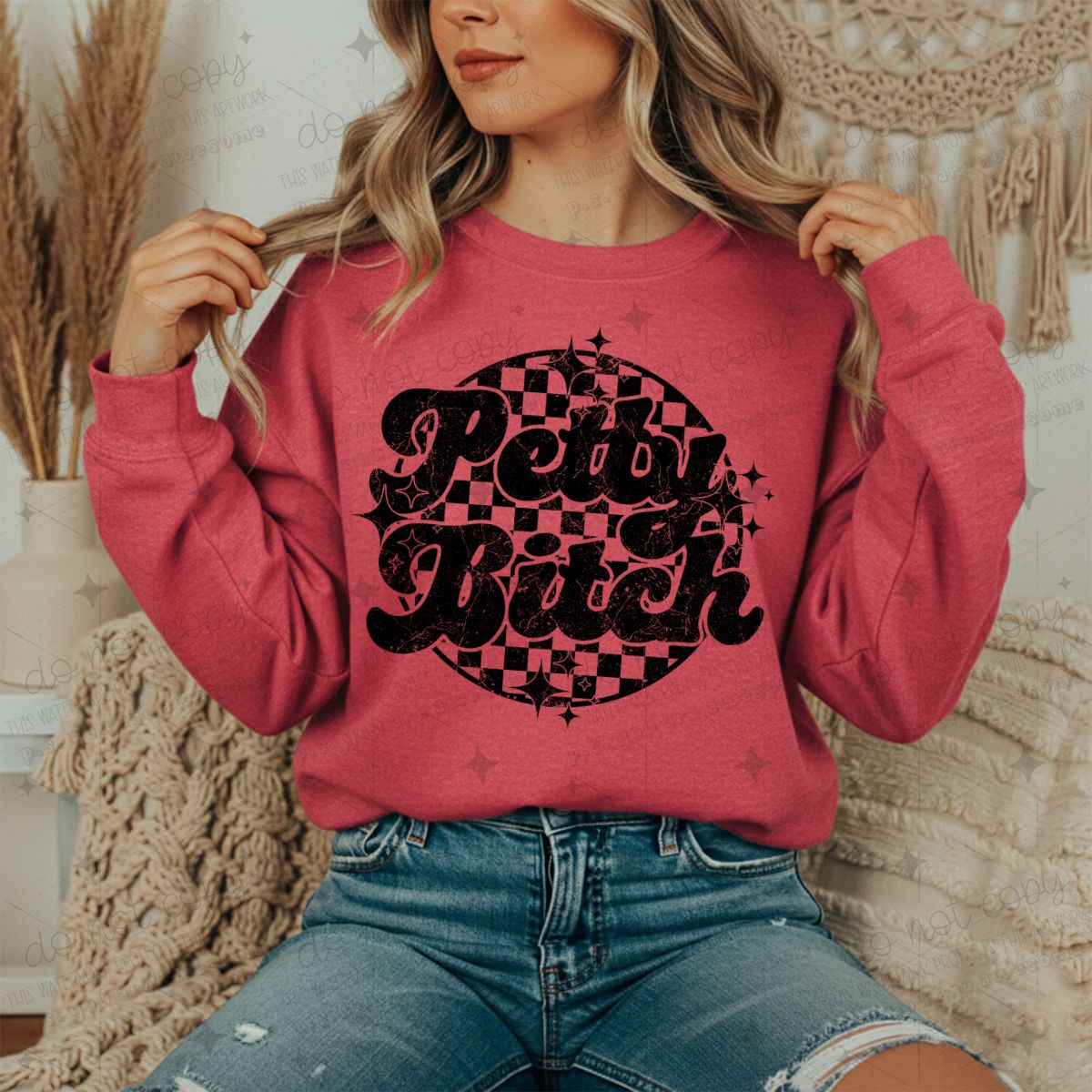 PETTY BITCH - DTF TRANSFER