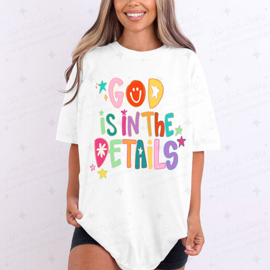 GOD IS IN THE DETAILS - COMPLETED TEE