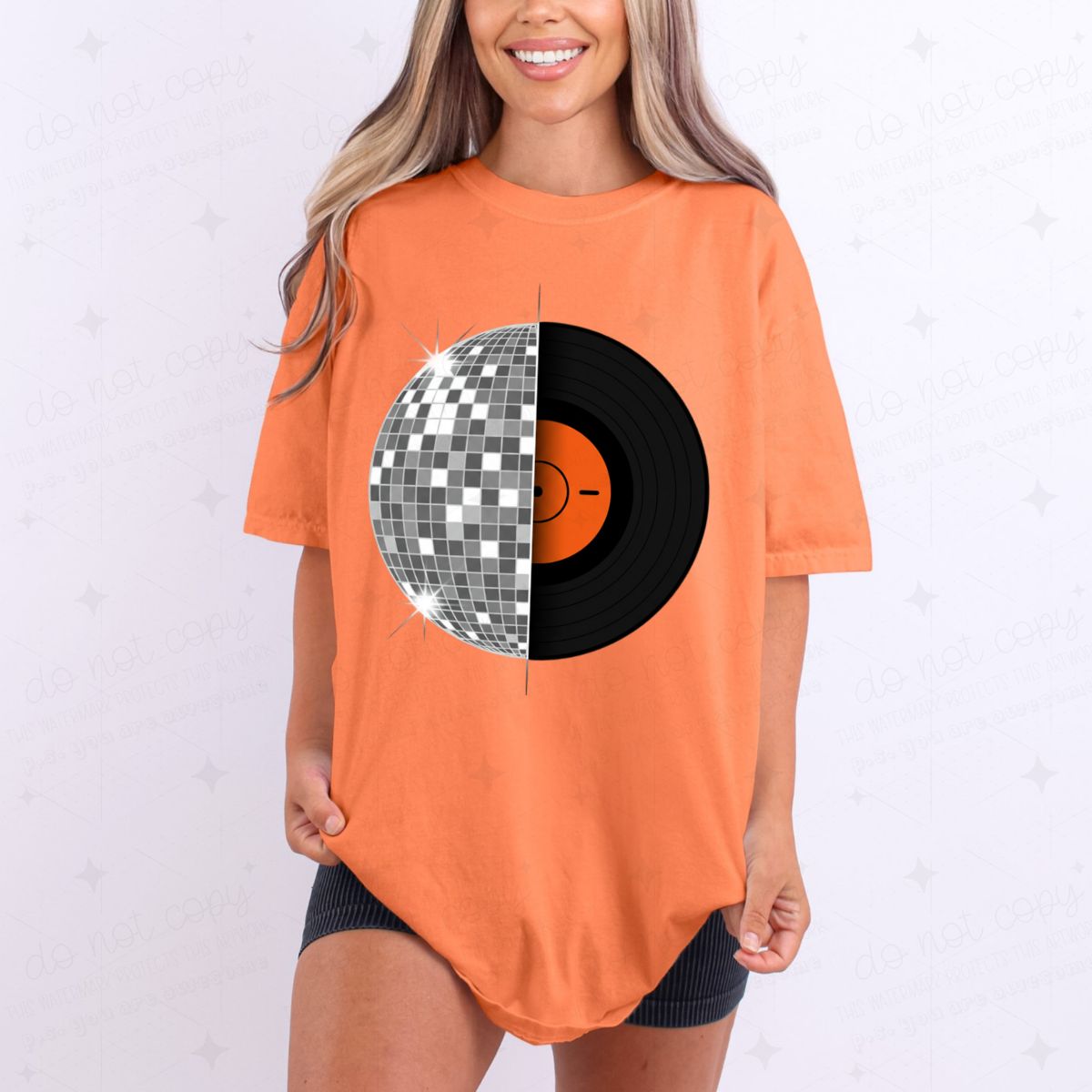 DISCO VINYL - DTF TRANSFER