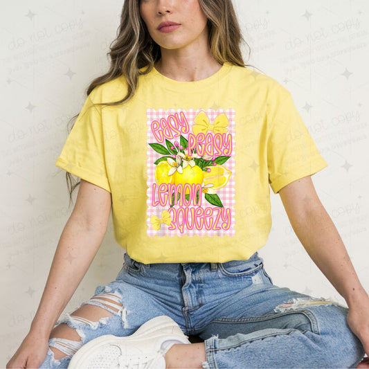 COQUETTE EASY PEASY LEMON SQUEEZY - COMPLETED TEE