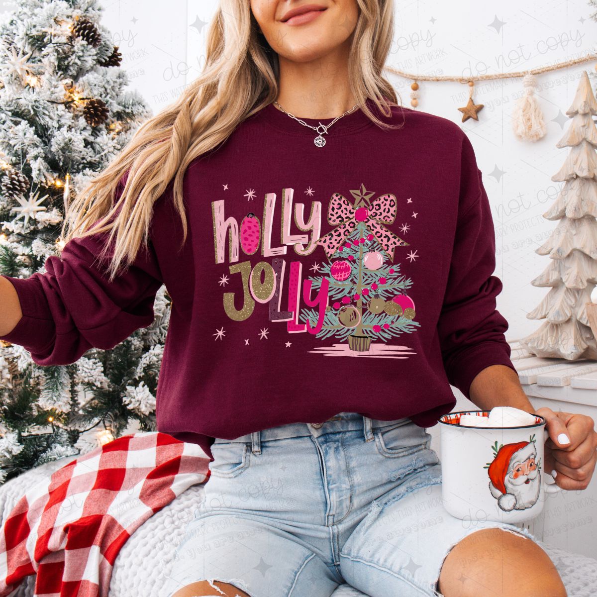 COQUETTE HOLLY JOLLY - DTF TRANSFER