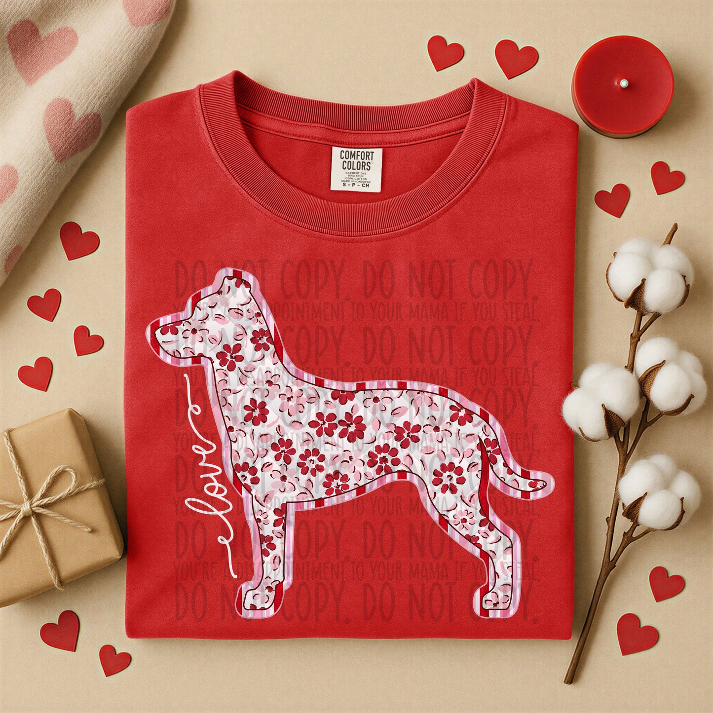 VALENTINE'S DOGS - DTF TRANSFER