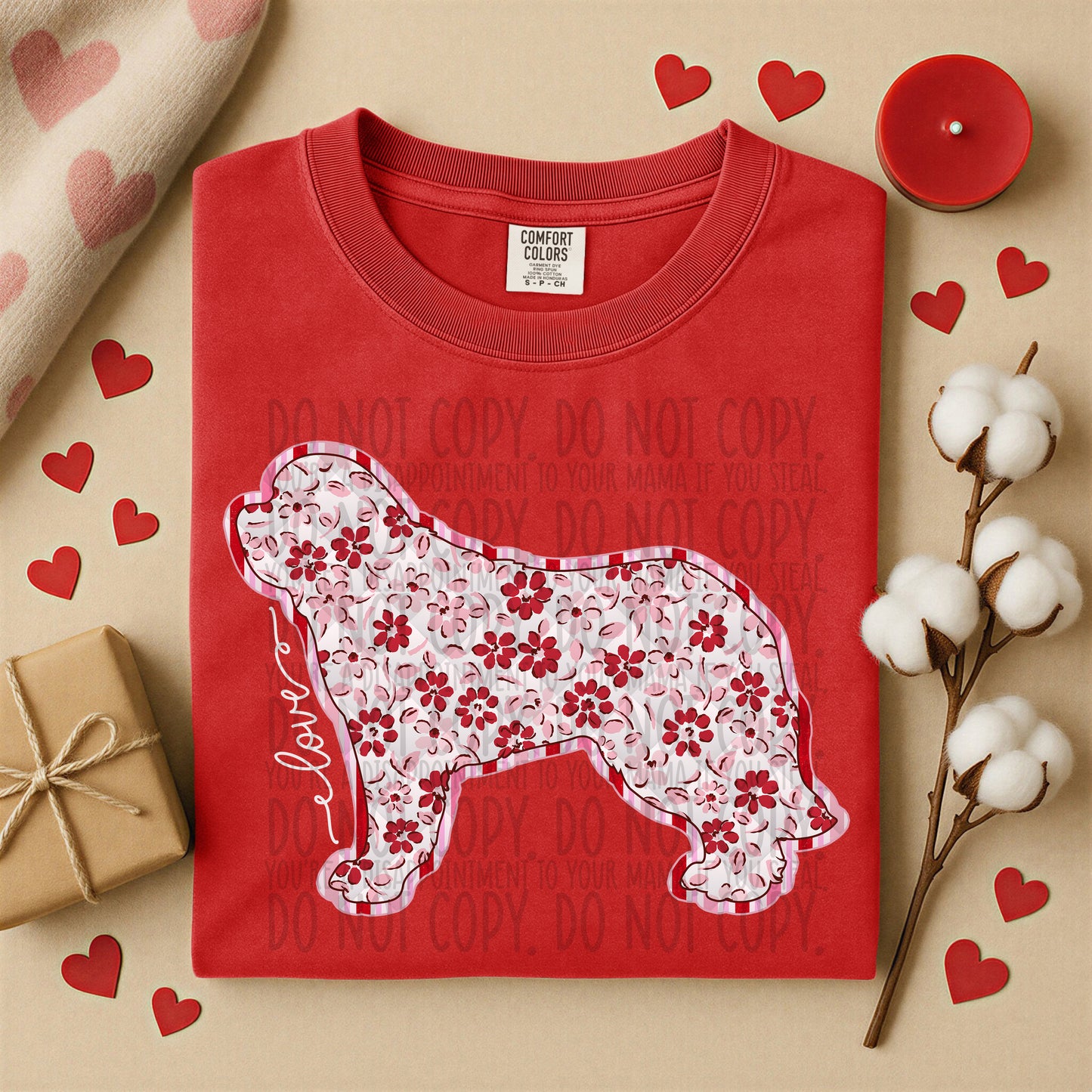 VALENTINE'S DOGS - DTF TRANSFER