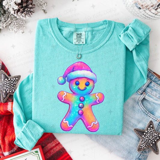 IRIDESCENT GINGERBREAD - DTF TRANSFER
