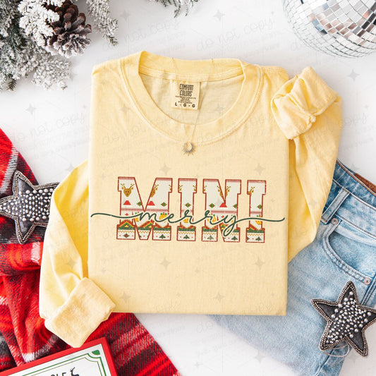 MERRY MINI - DTF TRANSFER