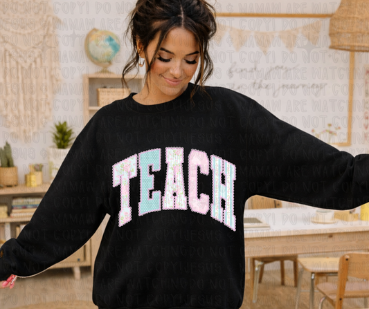 TEACH PREPPY - DTF TRANSFER