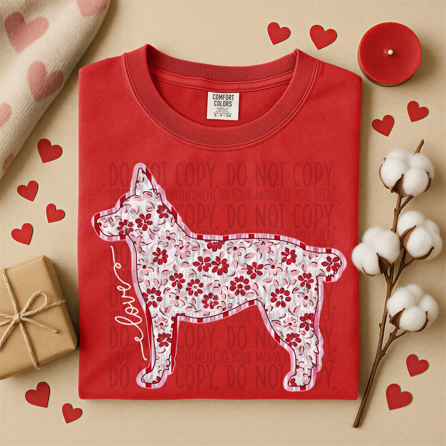VALENTINE'S DOGS - DTF TRANSFER