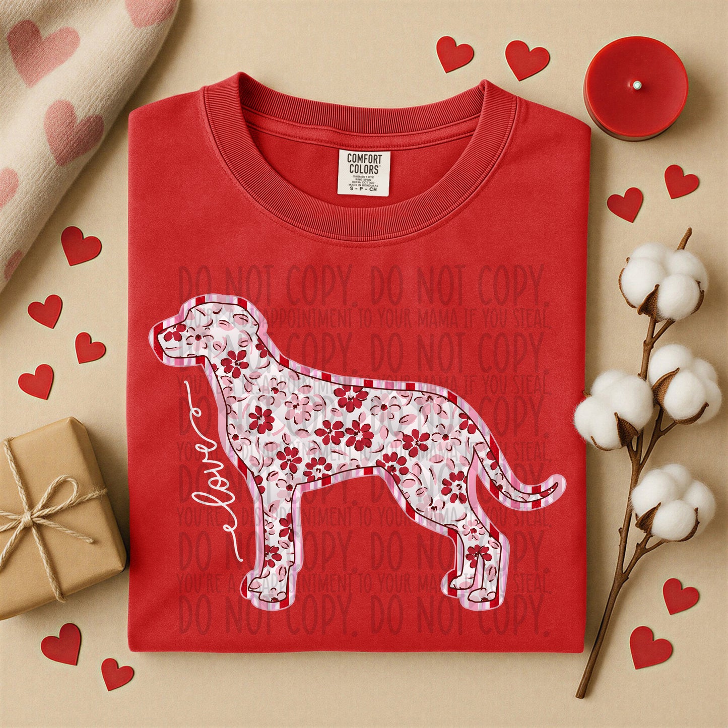 VALENTINE'S DOGS - DTF TRANSFER