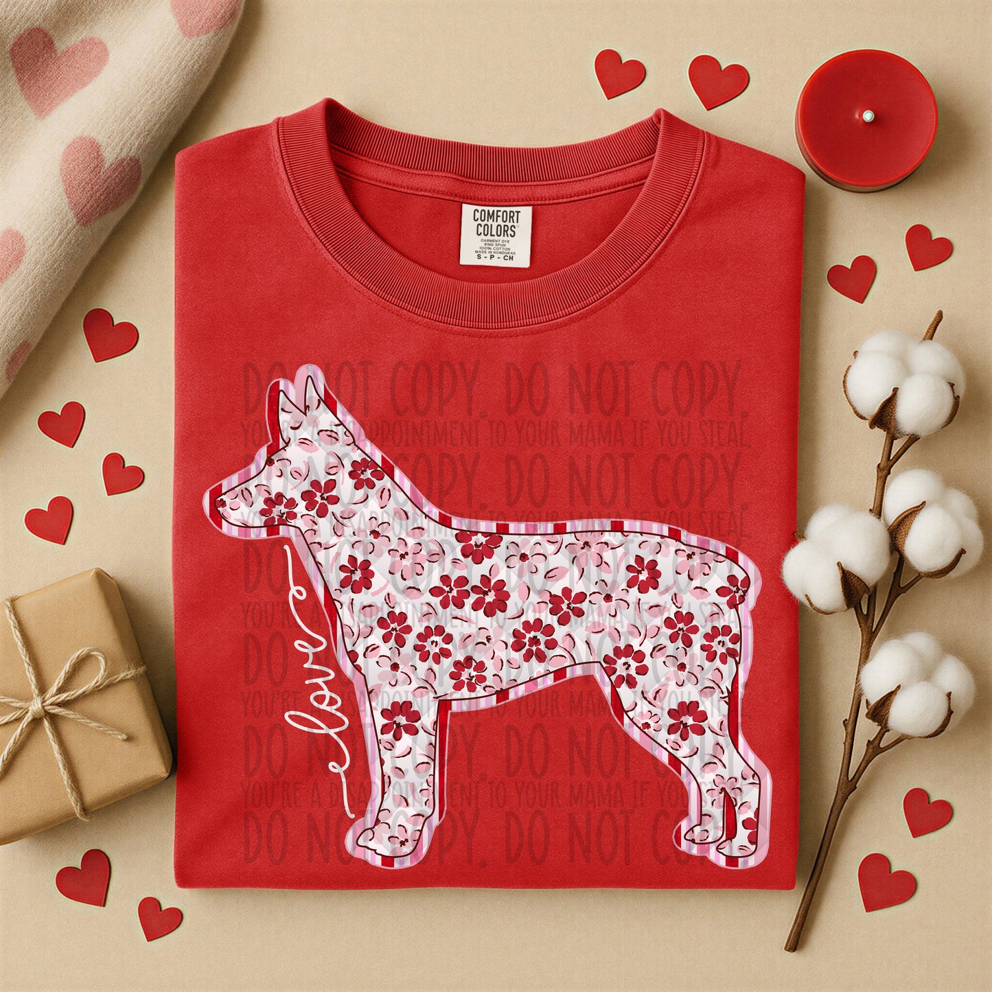VALENTINE'S DOGS - DTF TRANSFER
