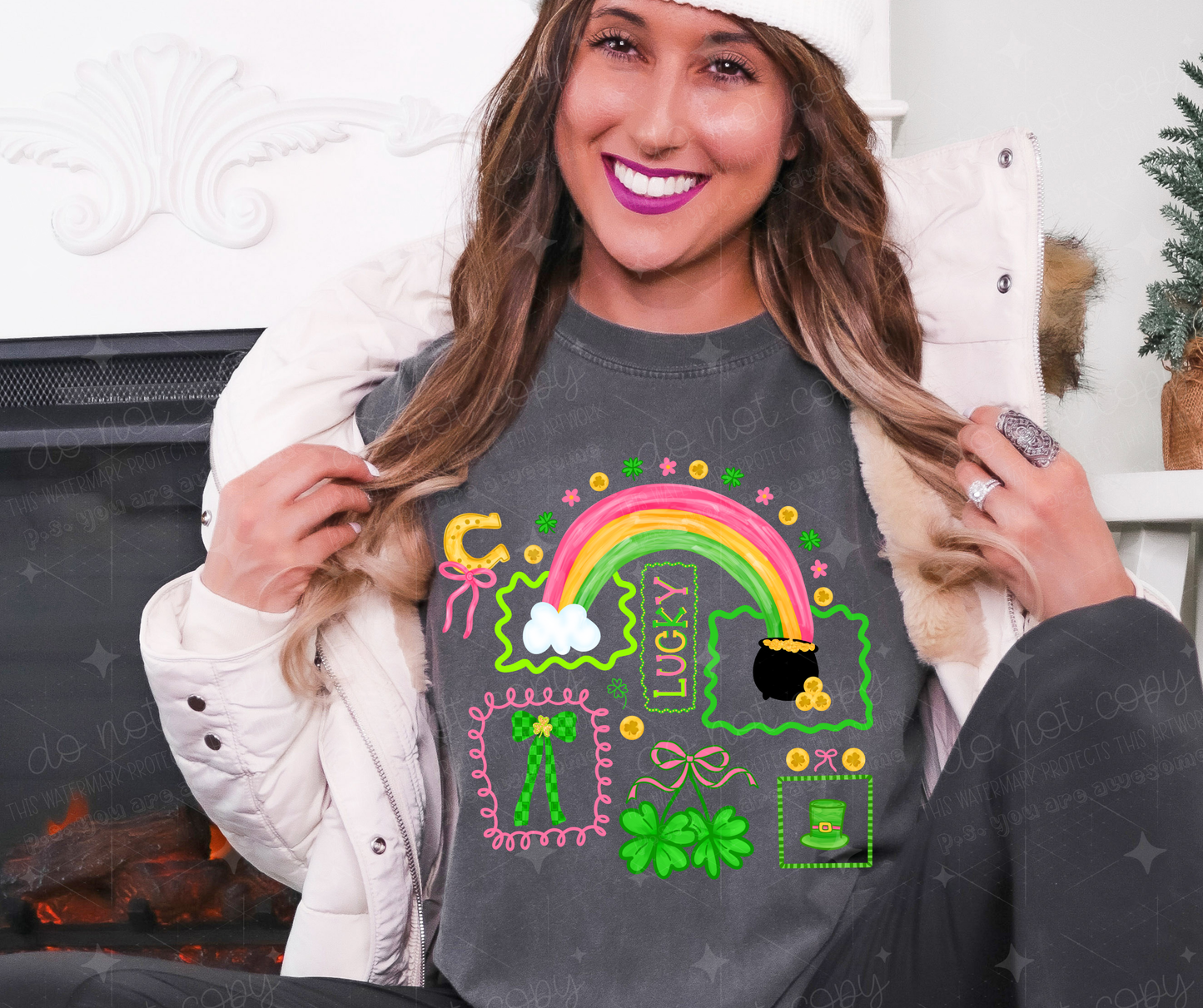 LUCKY DOODLE - DTF TRANSFER