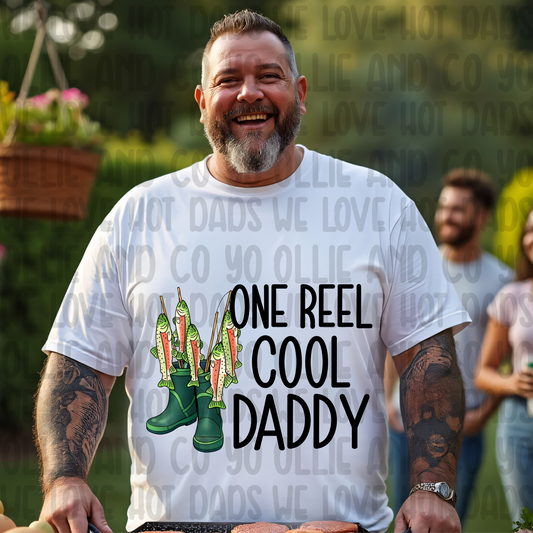 ONE REEL COOL DADDY - DTF TRANSFER