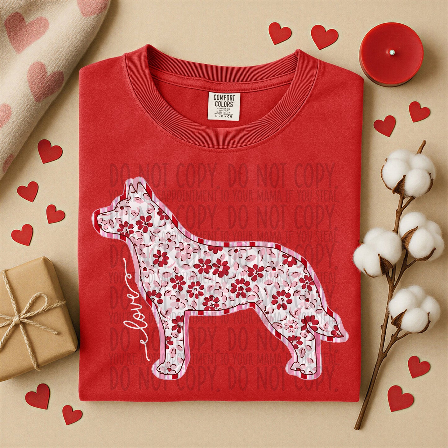 VALENTINE'S DOGS - DTF TRANSFER