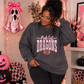 POLKA DOT PINK OUT MASCOTS - DTF TRANSFER
