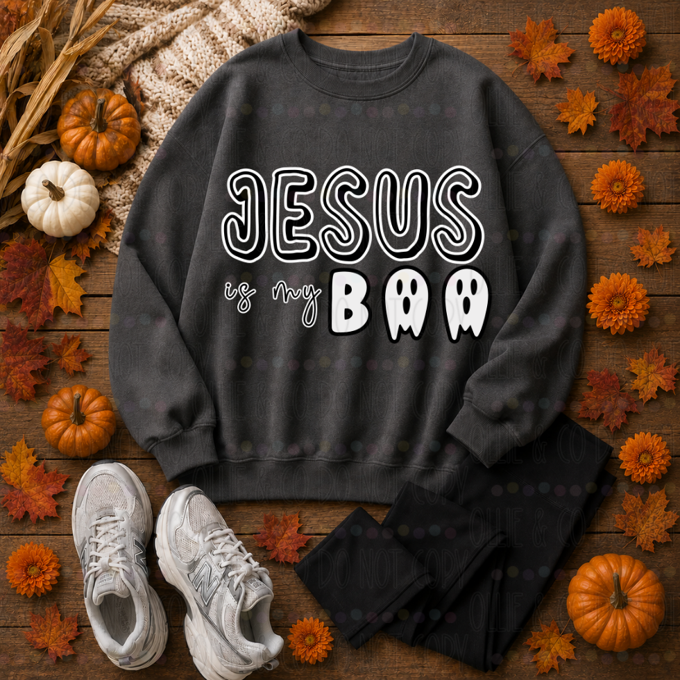 JESUS IS MY BOO - DTF TRANSFER