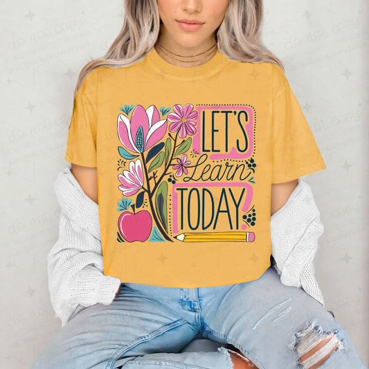 LETS LEARN TODAY - DTF TRANSFER